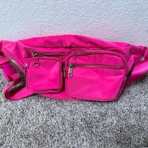Madden Girl Pink Crossbody Bag with Adjustable Strap
